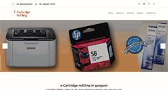 Desktop Screenshot of cartridgerefillingingurgaon.com